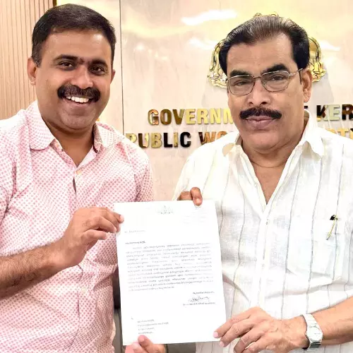 ശബരിമല തിരുവാഭരണ പാത ദേശീയപാതയാക്കണം; പൊതുമരാമത്ത് മന്ത്രിക്ക് കത്ത് നൽകി അബിൻ വർക്കി എംഎൽഎ