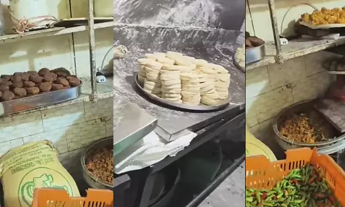 എണ്ണക്കടികൾ കഴിക്കുന്നവർ സൂക്ഷിക്കുക; പാളയത്തെ അഖിൽ എണ്ണക്കടി നിർമാണശാലക്ക് ഒരു ലക്ഷം രൂപ പിഴ എണ്ണക്കടികൾ കഴിക്കുന്നവർ സൂക്ഷിക്കുക; പാളയത്തെ അഖിൽ എണ്ണക്കടി നിർമാണശാലക്ക് ഒരു ലക്ഷം രൂപ പിഴ