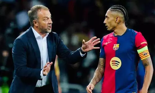 No need to worry about Raphinha; coach expresses hope for the players return.