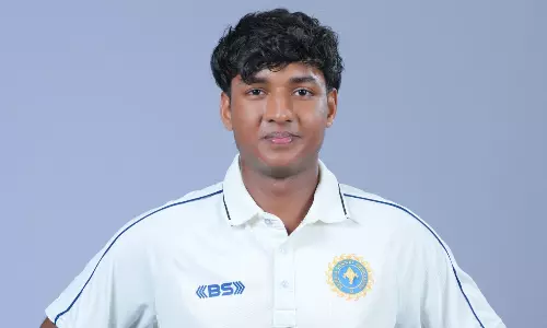 സി കെ നായിഡു ട്രോഫിയിൽ പോണ്ടിച്ചേരിക്കെതിരെ കേരളം ശക്തമായ നിലയിൽ സി കെ നായിഡു ട്രോഫിയിൽ പോണ്ടിച്ചേരിക്കെതിരെ കേരളം ശക്തമായ നിലയിൽ