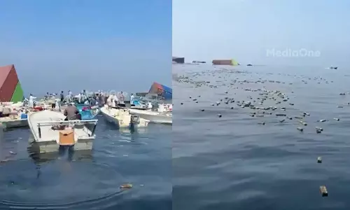 iPhones and perfumes wash up in Hormuz; how did the ship wreck? iPhones and perfumes wash up in Hormuz; how did the ship wreck?