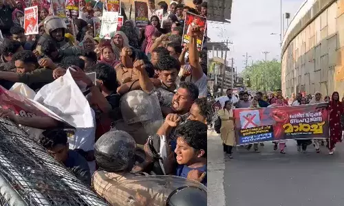 പോക്സോ കേസ് പ്രതിക്ക് മുൻകൂർ ജാമ്യം; പയ്യോളി പൊലീസ് സ്റ്റേഷനിലേക്ക് നാട്ടുകാരുടെ മാർച്ച്, സംഘർഷം പോക്സോ കേസ് പ്രതിക്ക് മുൻകൂർ ജാമ്യം; പയ്യോളി പൊലീസ് സ്റ്റേഷനിലേക്ക് നാട്ടുകാരുടെ മാർച്ച്, സംഘർഷം