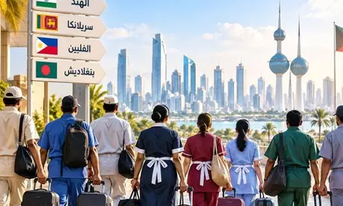 Indians make up the largest number of domestic workers in Kuwait Indians make up the largest number of domestic workers in Kuwait