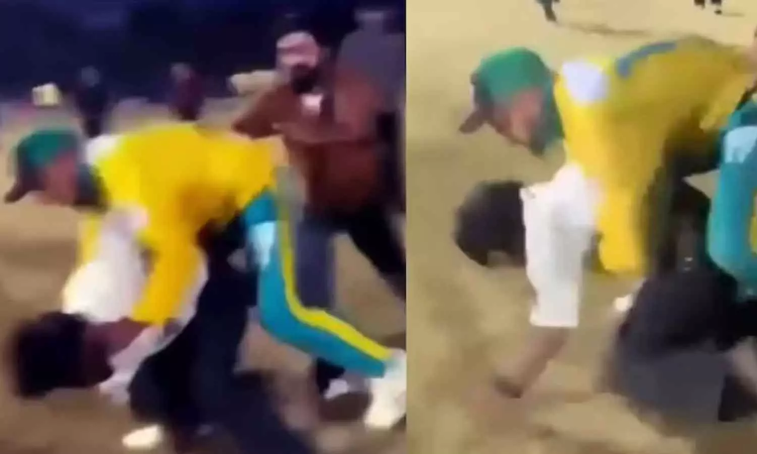 അമ്മയെ അധിക്ഷേപിച്ചു; കാണിയെ ഗ്രൗണ്ടിലിട്ട് മർദിച്ച് ക്രിക്കറ്റ് താരം അമ്മയെ അധിക്ഷേപിച്ചു; കാണിയെ ഗ്രൗണ്ടിലിട്ട് മർദിച്ച് ക്രിക്കറ്റ് താരം