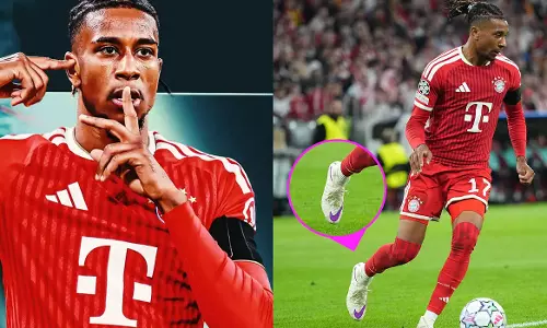 Nike’s masterstroke over Adidas: Joining forces with Bayern star Michael Olise Nike’s masterstroke over Adidas: Joining forces with Bayern star Michael Olise
