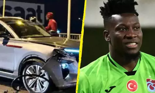 Car accident while returning from a match; Cameroon goalkeeper Onana injured Car accident while returning from a match; Cameroon goalkeeper Onana injured