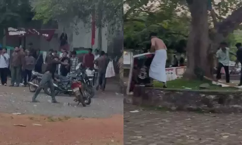 കാലിക്കറ്റ് സർവകലാശാലയിൽ SFI-UDSF സംഘർഷം; കാമ്പസ് നവംബർ 2 വരെ അടച്ചിടും കാലിക്കറ്റ് സർവകലാശാലയിൽ SFI-UDSF സംഘർഷം; കാമ്പസ് നവംബർ 2 വരെ അടച്ചിടും