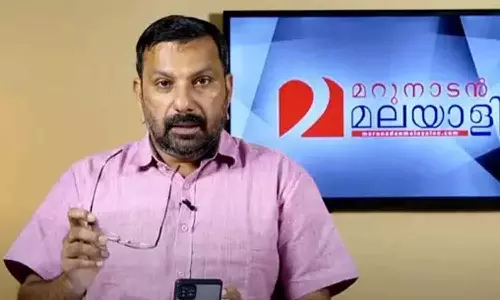 കോൺഗ്രസ് മന്ത്രിമാരും സ്പീക്കറും ഷാജൻ സ്കറിയയുടെ വീട്ടിൽ; വിഷം ചീറ്റുന്ന യൂട്യൂബറെന്ന് ലീഗ് മുഖപത്രം കോൺഗ്രസ് മന്ത്രിമാരും സ്പീക്കറും ഷാജൻ സ്കറിയയുടെ വീട്ടിൽ; വിഷം ചീറ്റുന്ന യൂട്യൂബറെന്ന് ലീഗ് മുഖപത്രം