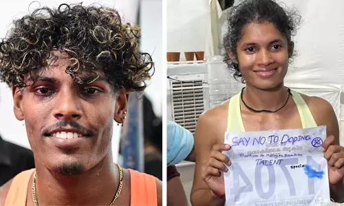 State School Sports Meet: Athul wins gold in the 100m with a meet record; Rithuparna crowned the fastest girl. State School Sports Meet: Athul wins gold in the 100m with a meet record; Rithuparna crowned the fastest girl.
