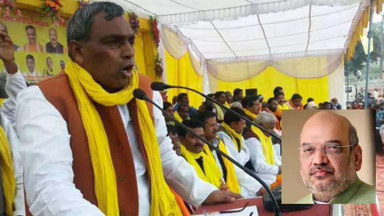 യോഗിക്കെതിരെ ആഞ്ഞടിച്ച യുപി മന്ത്രിയെ അമിത് ഷാ ചര്‍ച്ചയ്ക്ക് വിളിച്ചു