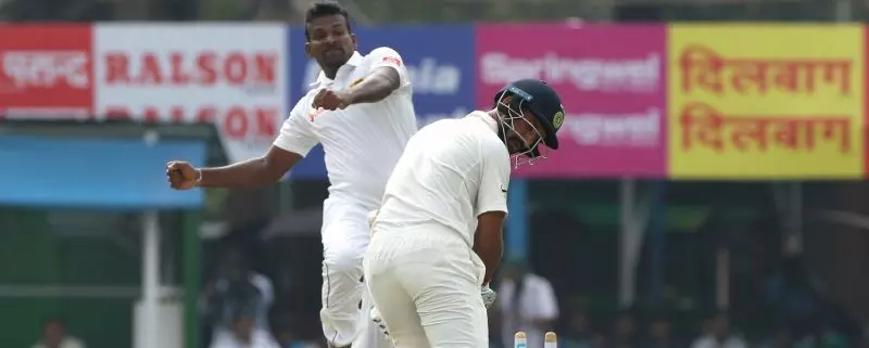 ഇന്ത്യ 172 ന് പുറത്ത്; ലങ്ക മെച്ചപ്പെട്ട നിലയില്‍