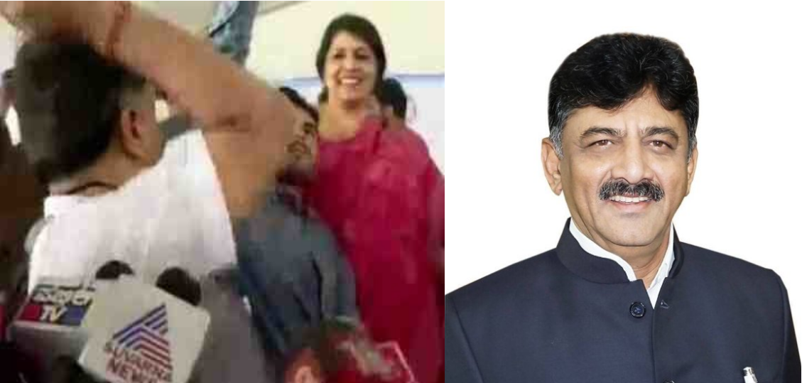 സെല്‍ഫിയെടുക്കാന്‍ ശ്രമിച്ച വിദ്യാര്‍ഥിയുടെ ഫോണ്‍ തട്ടിത്തെറിപ്പിച്ച് മന്ത്രി; വൈറലായി വീഡിയോ