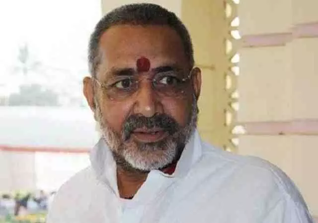 ഇന്ത്യയിലെ മുസ്​ലിംകൾ രാമ​​ന്‍റെ പിന്തുടർച്ചക്കാരാണെന്ന്​  ഗിരിരാജ് സിങ്