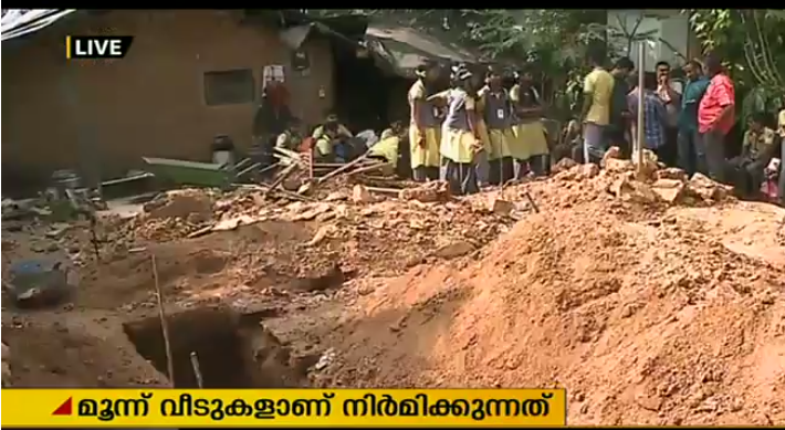 പട്ടയമില്ലാതെ തകര്‍ന്ന വീട്ടില്‍ കഴിയുന്ന പതിനൊന്നംഗ കുടുംബത്തിന് സ്വന്തമായി വീടൊരുങ്ങുന്നു