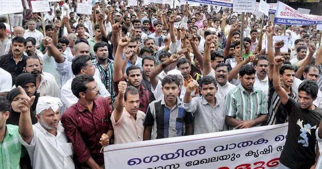 ഗെയില്‍ സമരം ഇന്ന് മുതല്‍ ശക്തമാക്കുമെന്ന് സമര സമിതി