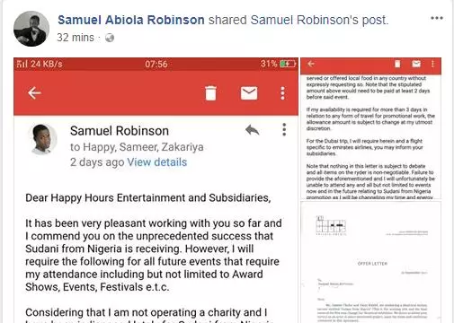 വിവേചനത്തിന് കാരണം വംശീയതയല്ലെന്ന് സാമുവല്‍ റോബിന്‍സണ്‍