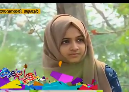 അറബിക് കലോത്സവത്തില്‍ താരമായി ഡാന റാസിഖ്