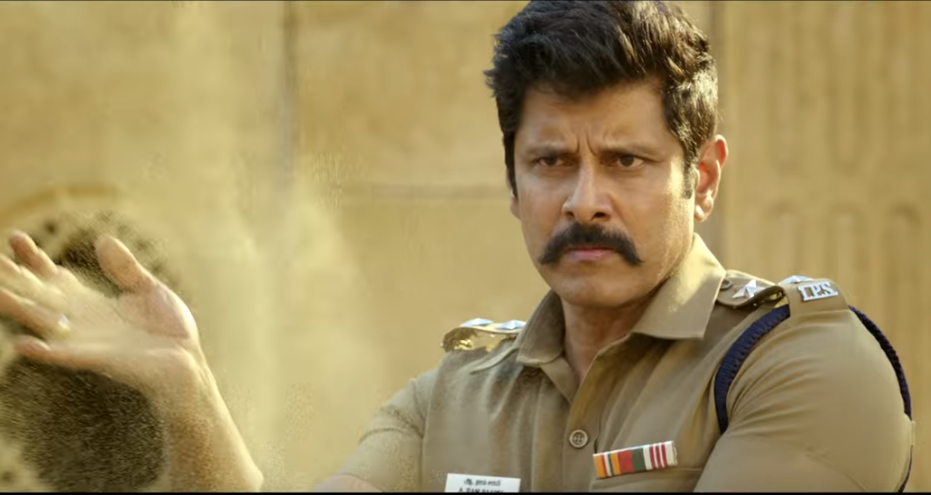 നാന്‍ പൊലീസല്ല, പൊറുക്കി; കിടിലന്‍ സ്റ്റൈലില്‍ ചിയാന്‍ വിക്രം, സാമി സ്ക്വയറിന്റെ ട്രയിലര്‍ കാണാം