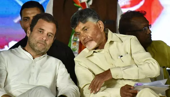 ആന്ധ്രയില്‍ ടി.ഡി.പിയുമായി സഖ്യമില്ല; ഒറ്റക്ക് മത്സരിക്കുമെന്ന്  കോണ്‍ഗ്രസ്