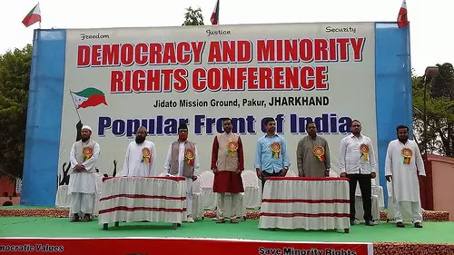 ഝാര്ഖണ്ഡില് പോപ്പുലര് ഫ്രണ്ടിനെ നിരോധിച്ചു ഝാര്ഖണ്ഡില് പോപ്പുലര് ഫ്രണ്ടിനെ നിരോധിച്ചു