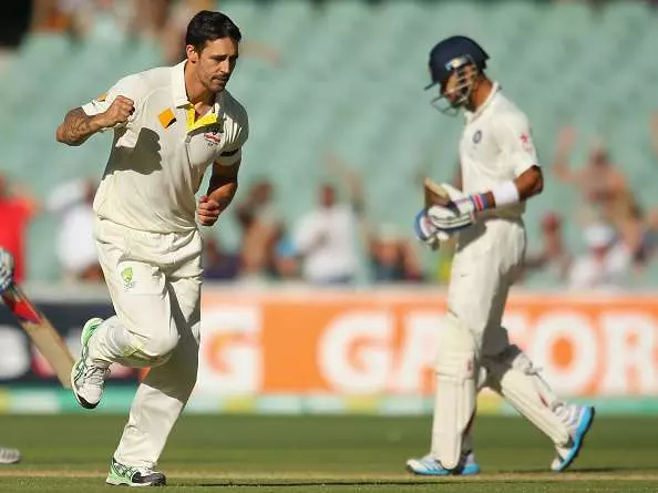 തന്‍റെ പന്ത് കൊഹ്‍ലിയുടെ ഹെല്‍മറ്റിലടിച്ചപ്പോള്‍ വല്ലാതെ വിഷമിച്ചെന്ന് ജോണ്‍സണ്‍