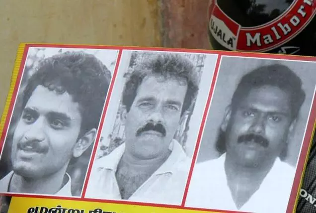 രാജീവ് വധക്കേസ് പ്രതികളെ മോച്ചിപ്പിക്കണമെന്ന തമിഴ്നാടിന്റെ ആവശ്യം കേന്ദ്രം തള്ളി രാജീവ് വധക്കേസ് പ്രതികളെ മോച്ചിപ്പിക്കണമെന്ന തമിഴ്നാടിന്റെ ആവശ്യം കേന്ദ്രം തള്ളി