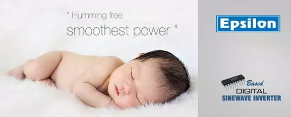 ഇന്‍വര്‍ട്ടര്‍ നിര്‍മ്മാണരംഗത്തെ താരമായി എപ്സിലോണ്‍