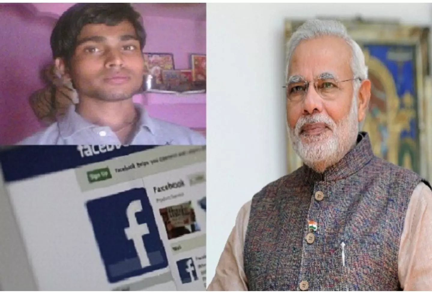 മോദിക്കെതിരെ ഫേസ്ബുക്കില് കമന്റിട്ട യുവാവ് ജയിലില് മോദിക്കെതിരെ ഫേസ്ബുക്കില് കമന്റിട്ട യുവാവ് ജയിലില്