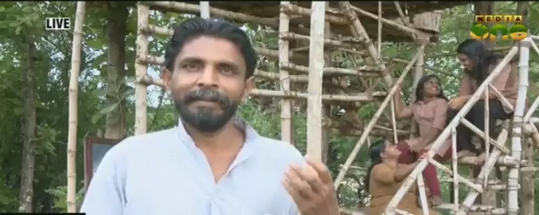 നിളയെ സംരക്ഷിക്കാനായി നിളയുടെ തീരത്ത് പ്രകൃതിയോടിണങ്ങി ഒരു കുടുംബം