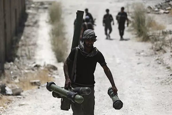 സിറിയന്‍ വിമതര്‍ക്ക്  അമേരിക്കയുടെ ആയുധ സഹായം