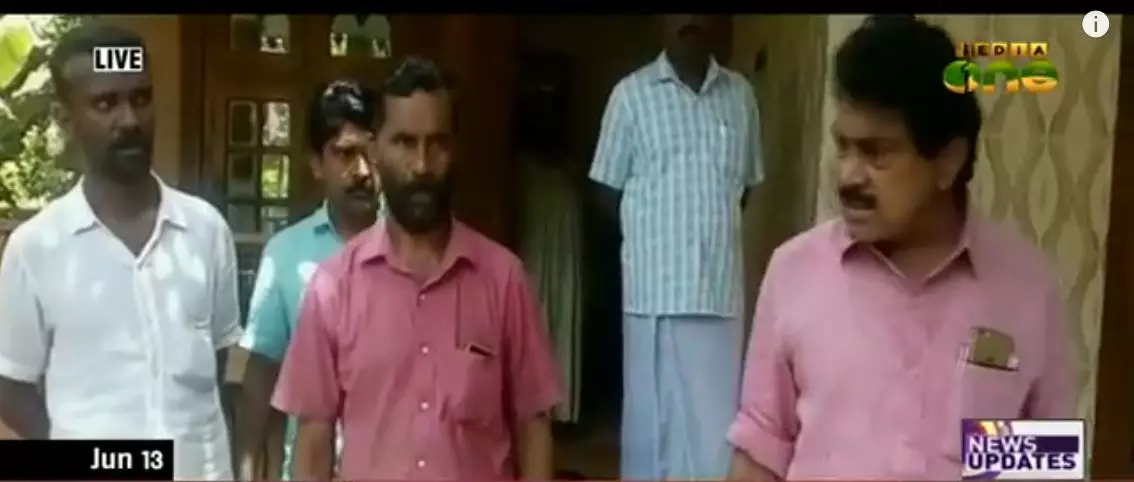 ഷൊര്‍ണൂര്‍ എംഎല്‍എ പി കെ ശശി പൊലീസുകാരെ ശകാരിക്കുന്ന ദൃശ്യം പുറത്ത്