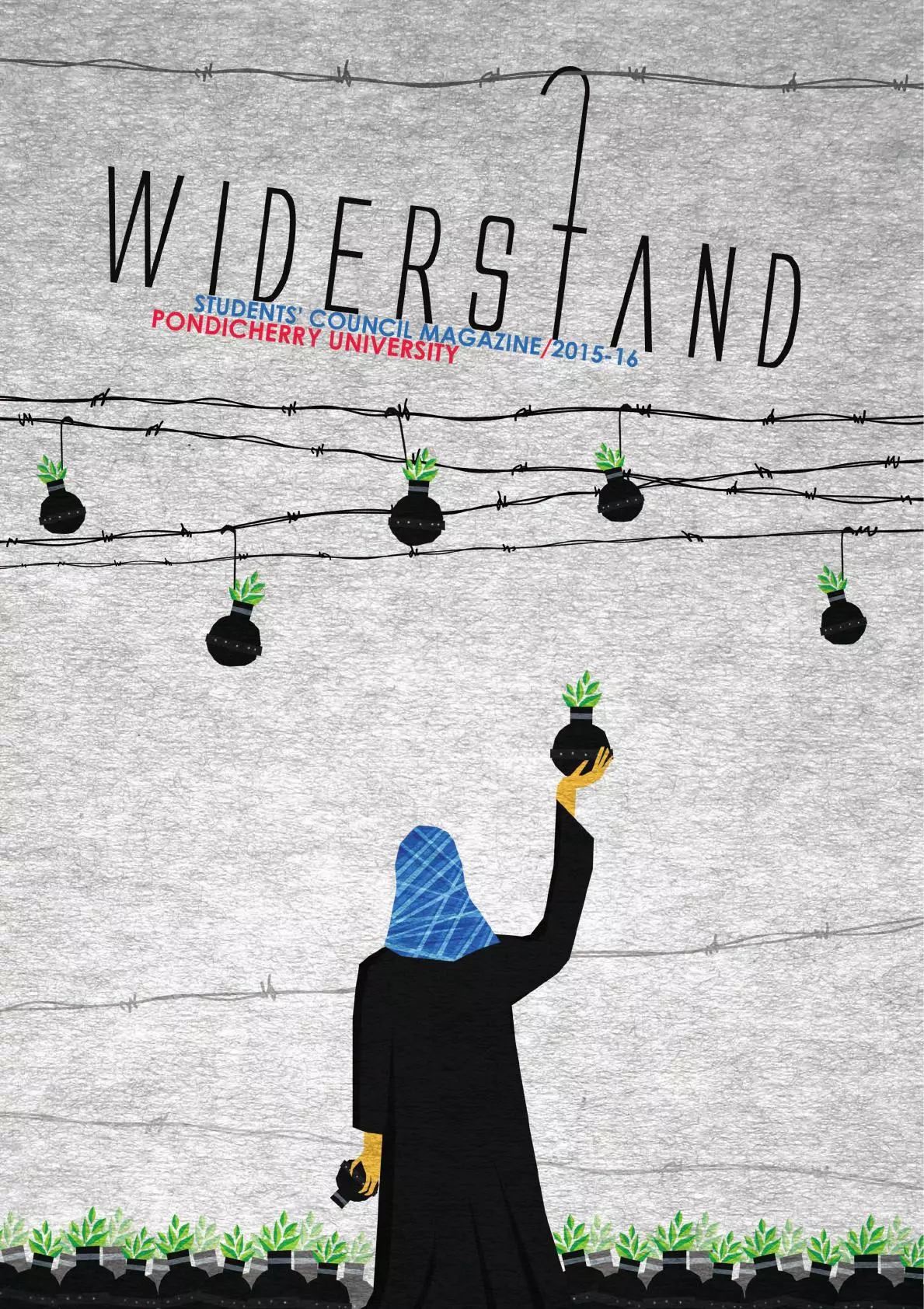 പോണ്ടിച്ചേരി കേന്ദ്ര സര്‍വ്വകലാശാല മാഗസിന്‍ വിതരണം തടഞ്ഞതിനെതിരെ പ്രതിഷേധം തുടരുന്നു