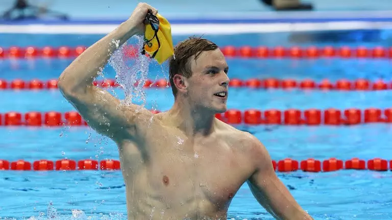 നീന്തലിലെ ഗ്ലാമര്‍ ഇനത്തില്‍ സ്വര്‍ണ്ണം നേടിയത് കോളജ് വിദ്യാര്‍ഥി