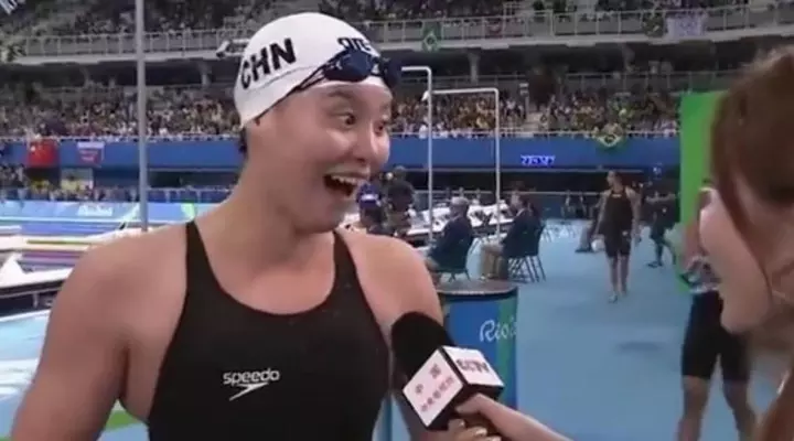 ചൈനീസ് നീന്തല്‍താരം മെഡല്‍ നേടിയത് അറിഞ്ഞത് റിപ്പോര്‍ട്ടര്‍ പറഞ്ഞിട്ട്!