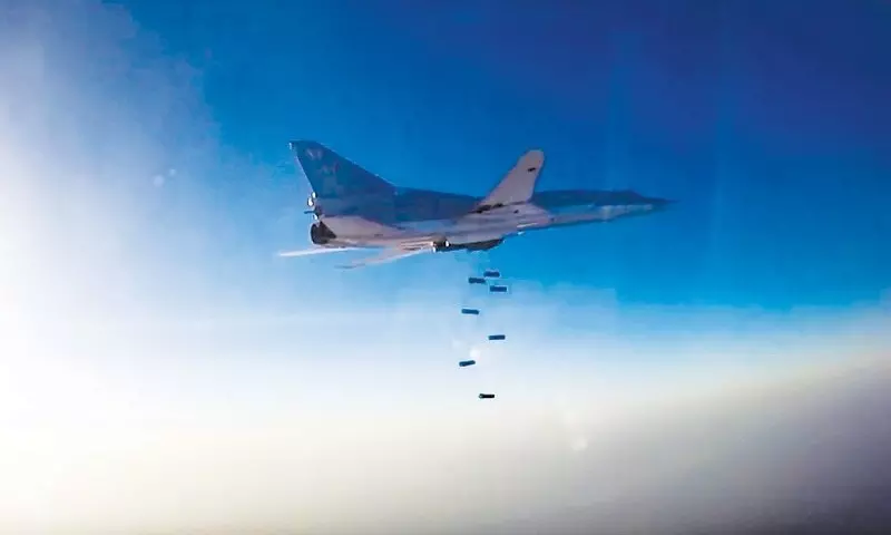 സിറിയയില്‍ വ്യോമാക്രമണം നടത്തിയ റഷ്യക്കെതിരെ അമേരിക്ക