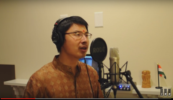 ഇളയരാജയുടെ കല്യാണ മാലൈ ഈ ചൈനാക്കാരന്‍ പാടുന്നത് കേള്‍ക്കൂ