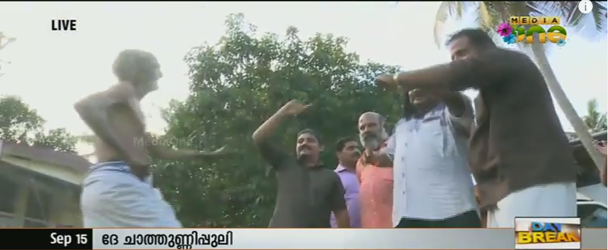 കുടവയറില്ലെങ്കിലും പുലിക്കളിയിലെ സൂപ്പര്‍സ്റ്റാര്‍ ചാത്തുണ്ണിയാശാന്‍