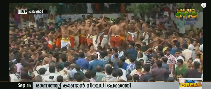 ശത്രുവിനെതിരെ പോരുവിളിച്ചതിന്റെ ഓര്‍മ പുതുക്കി പല്ലശ്ശനയില്‍ ഇക്കുറിയും ഓണത്തല്ല്