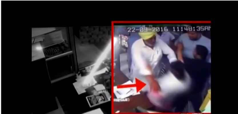 വരിയില്‍ കാത്തുനില്‍ക്കാന്‍ പറഞ്ഞതിന് ഗര്‍ഭിണിയായ നഴ്‍സിനുനേരെ രാഷ്ട്രീയനേതാവിന്റെയും മകന്റെയും അക്രമണം.