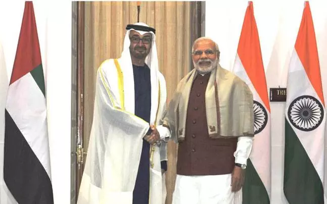 റിപ്പബ്ലിക്ക് ദിനാഘോഷത്തിന് മുഖ്യാതിഥി അബൂദബി കിരീടാവകാശി റിപ്പബ്ലിക്ക് ദിനാഘോഷത്തിന് മുഖ്യാതിഥി അബൂദബി കിരീടാവകാശി