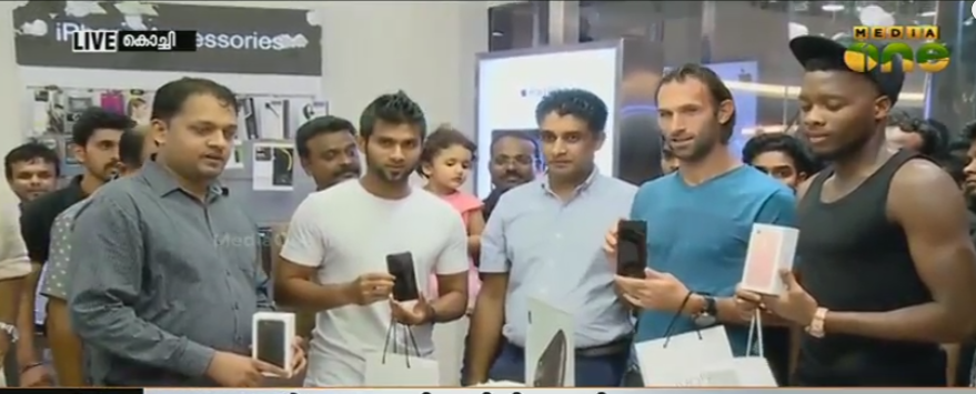 ആപ്പിള്‍ ഐ ഫോണ്‍ 7 കേരള വിപണിയിലെത്തി