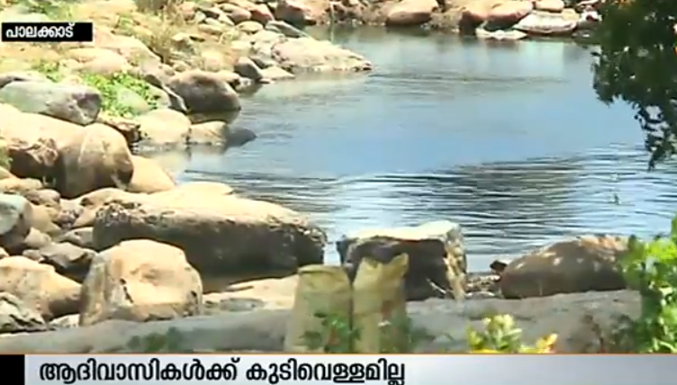 അട്ടപ്പാടിയിലെ വരഗാര്‍ നദി വറ്റി 