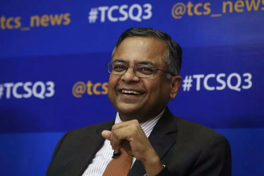 നടരാജൻ ചന്ദ്രശേഖരൻ ടാറ്റ സൺസിന്റെ പുതിയ ചെയർമാൻ നടരാജൻ ചന്ദ്രശേഖരൻ ടാറ്റ സൺസിന്റെ പുതിയ ചെയർമാൻ