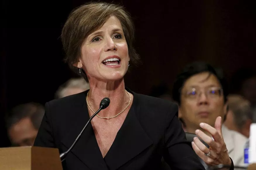 അഭയാര്‍ഥി നിരോധന ഉത്തരവിനെ എതിര്‍ത്ത   അറ്റോര്‍ണി ജനറലിനെ ട്രംപ് പുറത്താക്കി