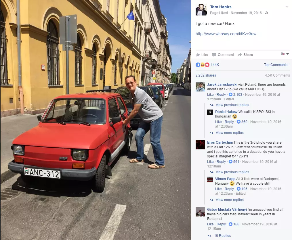 ടോം ഹാങ്ക്സ് പോളണ്ടിനെ കുറിച്ച് ഇനി ഒരക്ഷരം  മിണ്ടില്ല!