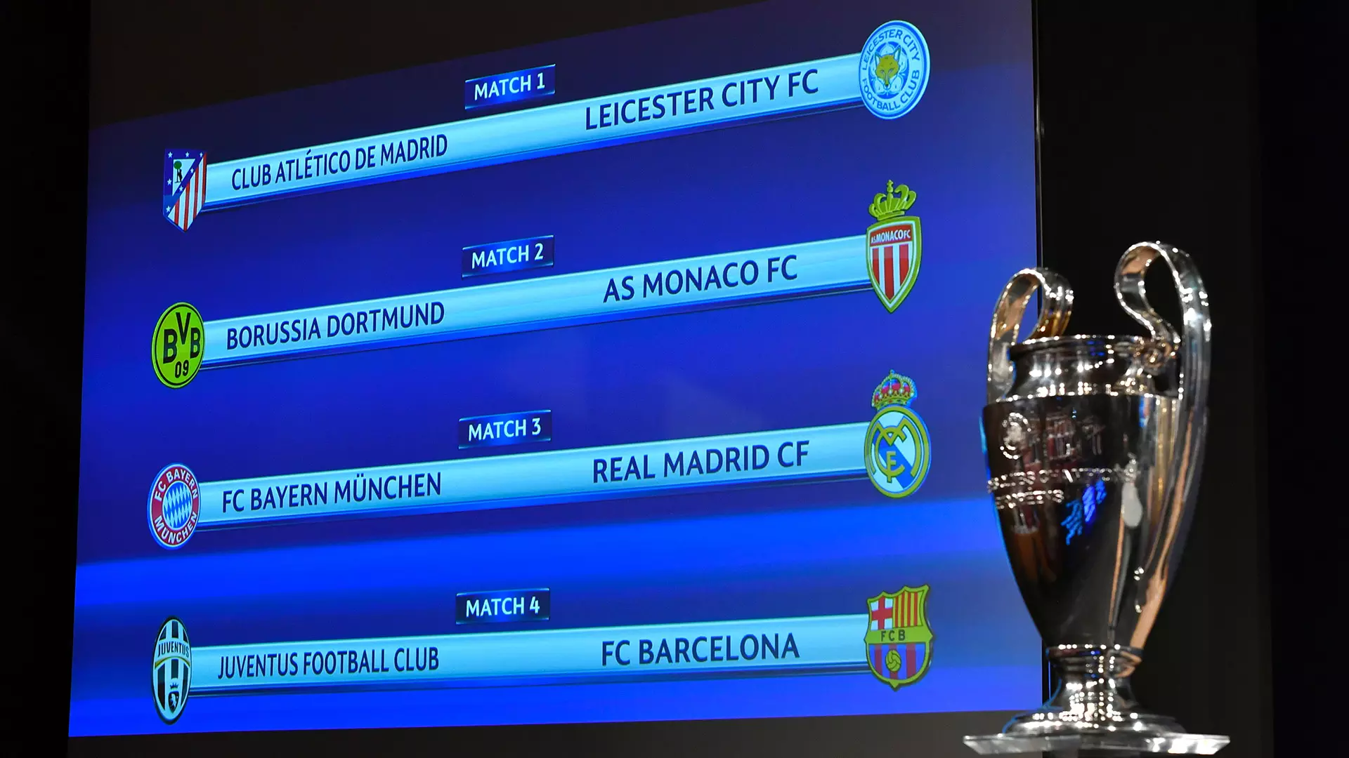 ചാമ്പ്യൻസ് ലീഗിൽ തകര്പ്പന് മത്സരങ്ങളുമായി ക്വാർട്ടർ ഫൈനൽ പോരാട്ടങ്ങള് ചാമ്പ്യൻസ് ലീഗിൽ തകര്പ്പന് മത്സരങ്ങളുമായി ക്വാർട്ടർ ഫൈനൽ പോരാട്ടങ്ങള്