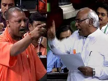 മുഖ്യമന്ത്രി പദത്തിന്റെ അന്തസ് നിലനിര്‍‌ത്തി പ്രവര്‍ത്തിക്കണം ആദിത്യനാഥിനോട് മല്ലികാര്‍ജ്ജുന്‍ ഖാര്‍കെ