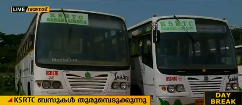 മാനന്തവാടിയില്‍ ശബരി സൂപ്പര്‍ ഡീലക്‌സ് എയര്‍ബസുകള്‍ അനുമതി ലഭിക്കാതെ നശിക്കുന്നു