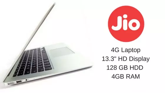 ജിയോ 4ജി ലാപ്ടോപ് വരുന്നു; വിലയും സവിശേഷതകളും ജിയോ 4ജി ലാപ്ടോപ് വരുന്നു; വിലയും സവിശേഷതകളും