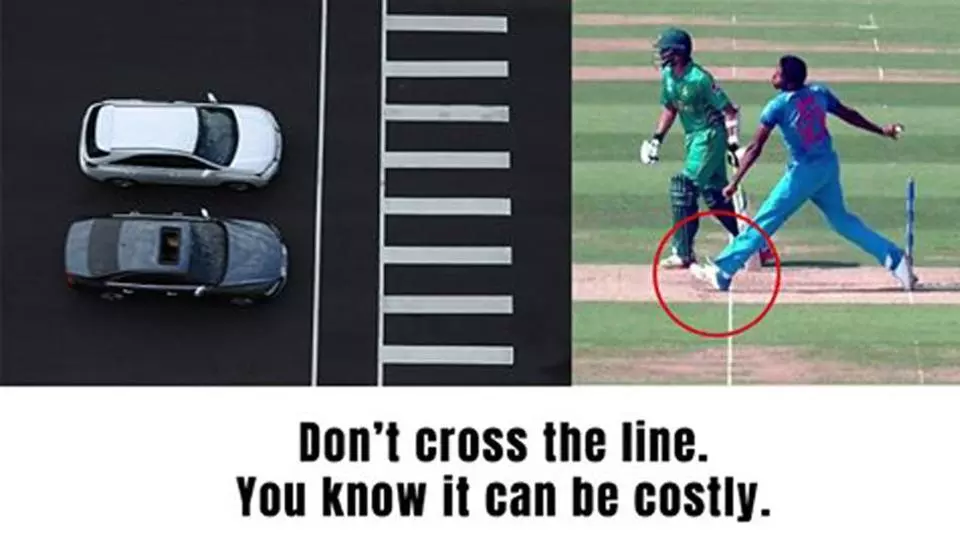 ബുംറയുടെ നോബോള്‍ ആയുധമാക്കി ജയ്പൂര്‍ ട്രാഫിക് പൊലീസിന്റെ പരസ്യം